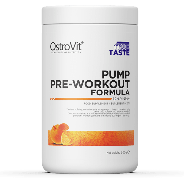 12 x OstroVit PUMP Pre-Workout Formula 500 g