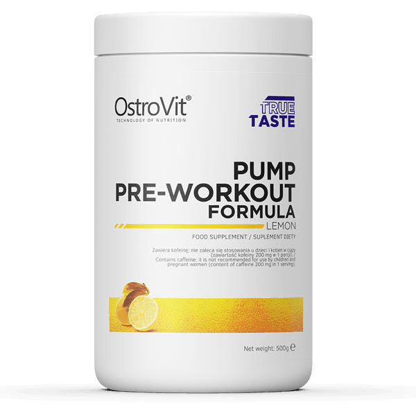 12 x OstroVit PUMP Pre-Workout Formula 500 g