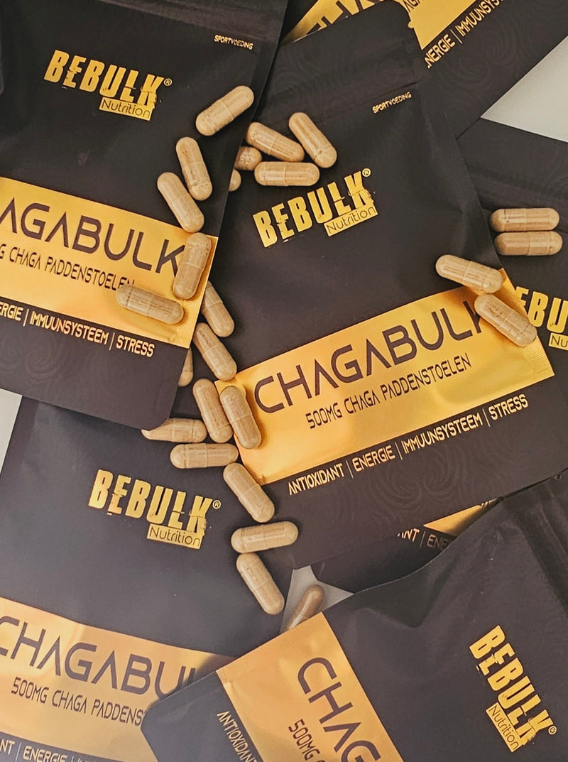 ChagaBulk - Chaga 500mg - Vegan - BeBulk Nutrition