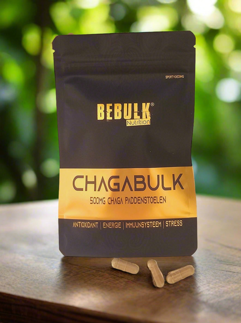 ChagaBulk - Chaga 500mg - Vegan - BeBulk Nutrition