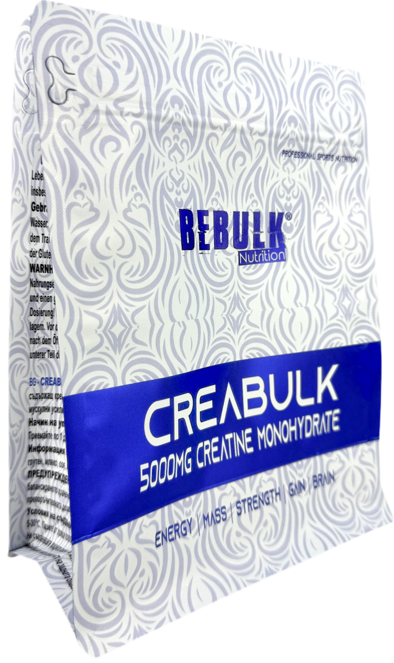 CreaBulk - 100% Créatine Monohydrate - BeBulk Nutrition 