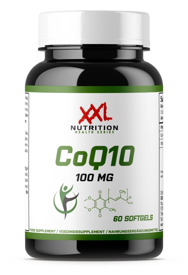 CoQ10 - 100MG-60 capsules - XXL Nutrition