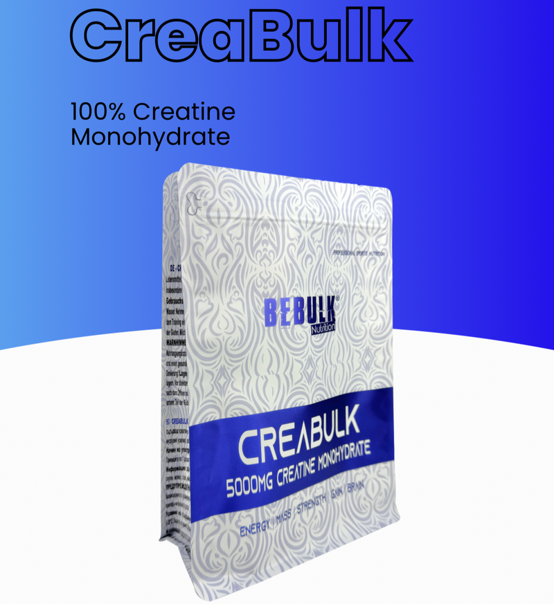 CreaBulk - 100% Créatine Monohydrate - BeBulk Nutrition 