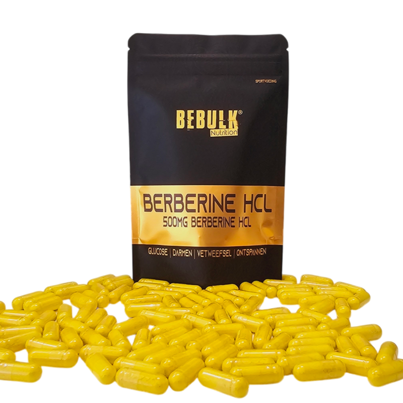 Berberine HCL 98%  500mg - Vegan - BulkLab  Nutrition