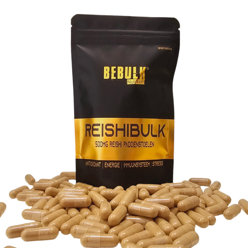 ReishiBulk - Reishi 500mg - Végétalien - BeBulk Nutrition 