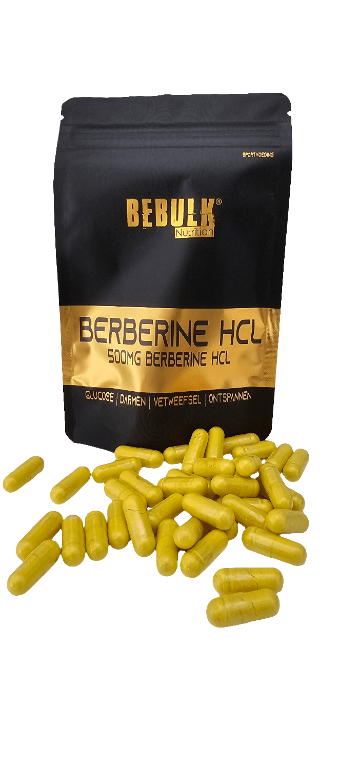 Berberine HCL 98% 500mg - Vegan - BeBulk Nutrition