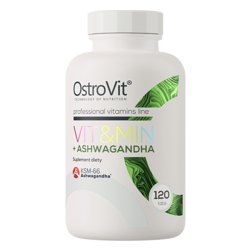 OstroVit VIT&MIN + Ashwagandha KSM 120 tablets