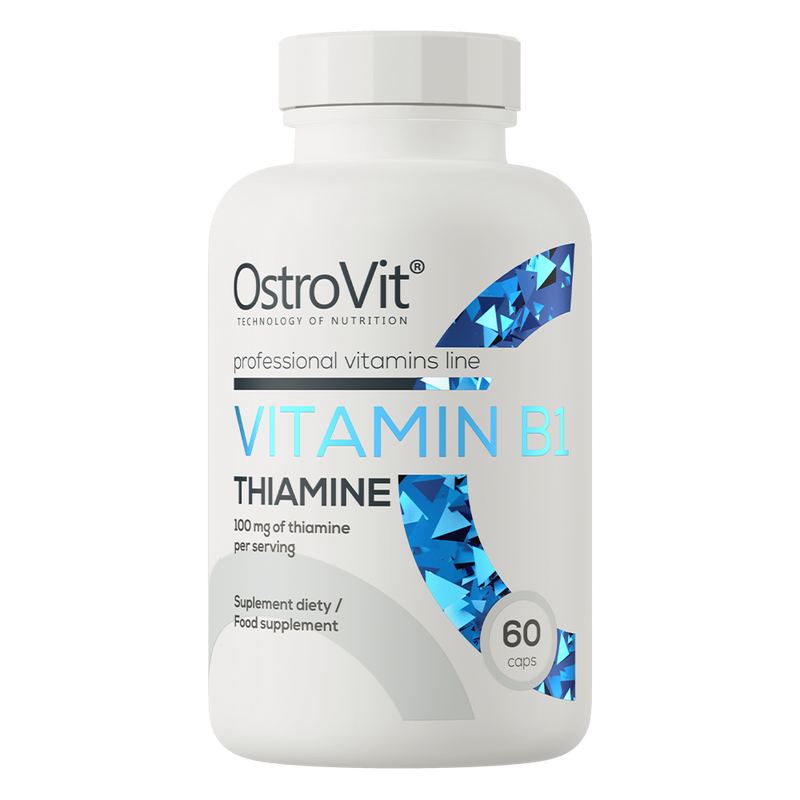 Vitamin Vitamine B1 Thiamine 60 capsules