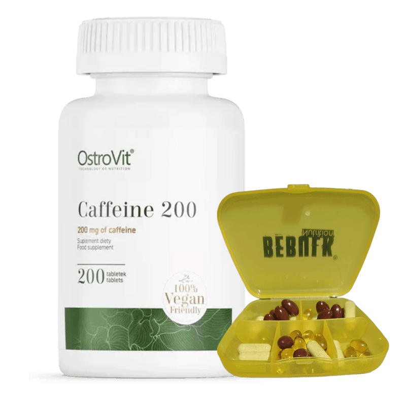 OstroVit Cafeïne 200 mg 200 tabletten