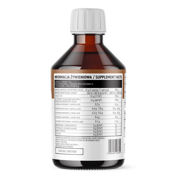 OstroVit MCT Olie 500 ml naturel