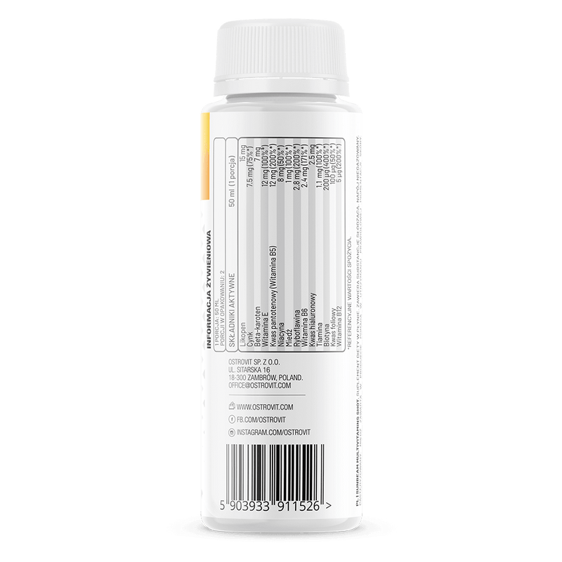 OstroVit SUNbeam Multivitaminen Shot 100 ml