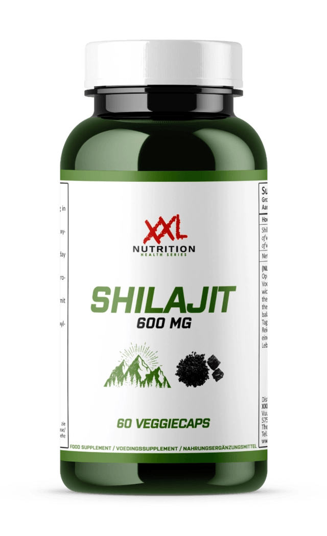 Shilajit - 600 mg - 60 Capsules - XXL Nutrition