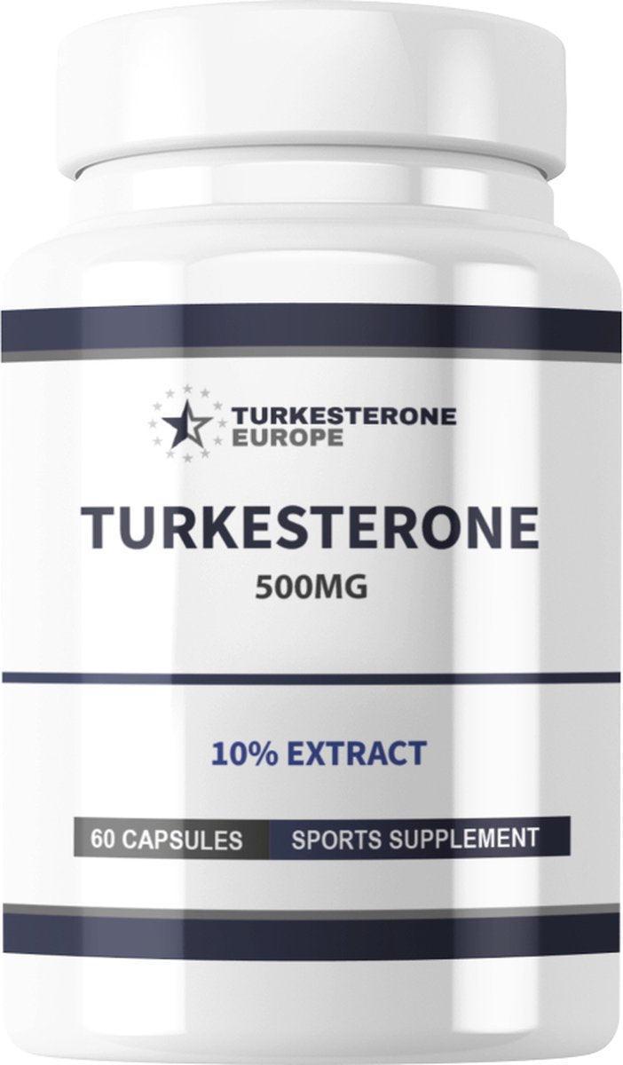 Turkesterone™ 10% Complex met Hydroxypropyl-β-Cyclodextrine - 60 Capsules (600mg)