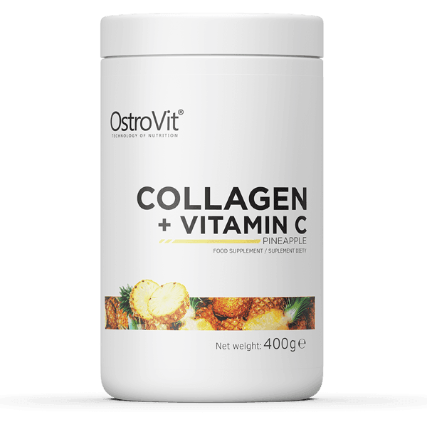 12 x Collageen + Vitamin C Poeder - 400g - Ostrovit