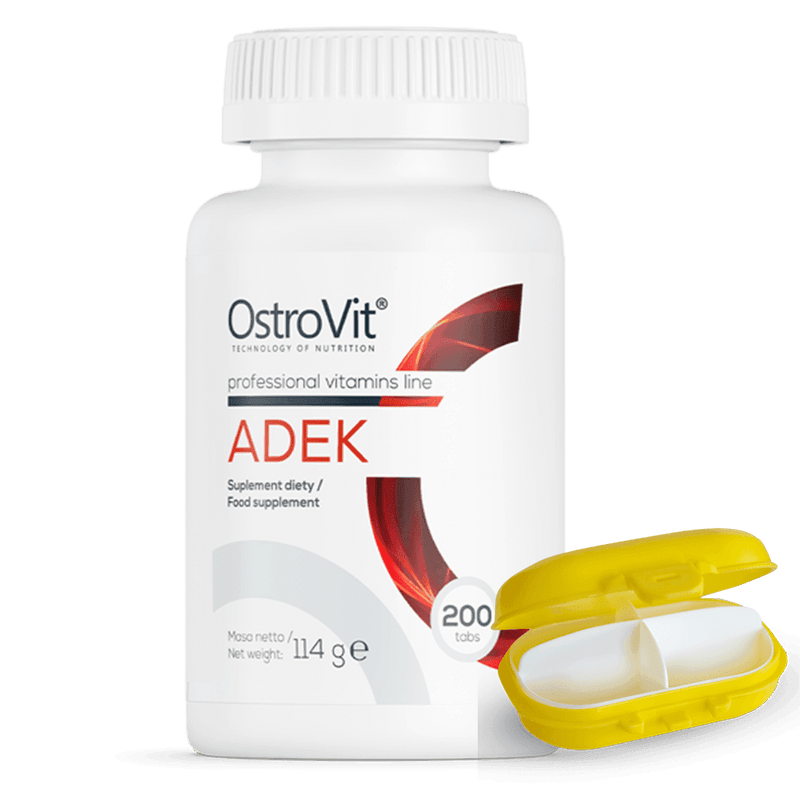 12 x Vitamin ADEK - 200 Tablets - OstroVit