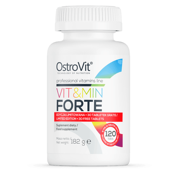 9 x Vitaminen & Mineralen FORTE 120 Tabletten - OstroVit