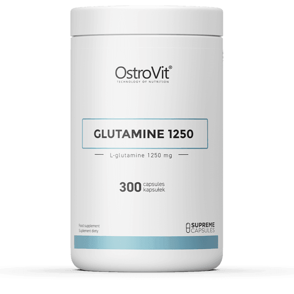 Glutamine 1250mg - 300 Capsules - Ostrovit