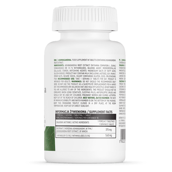 OstroVit Ashwagandha 200 tabletten