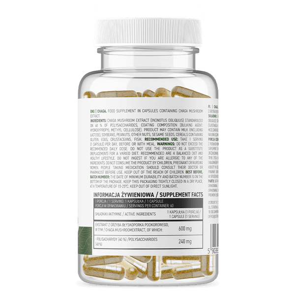 OstroVit Chaga VEGE 60 capsules