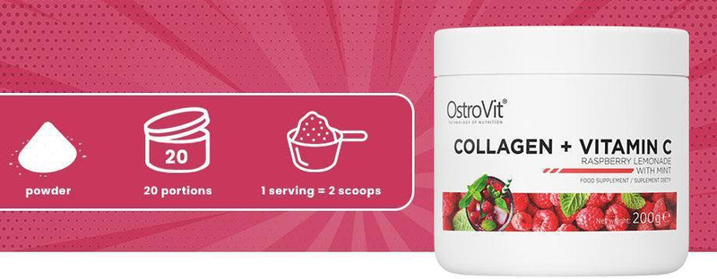 OstroVit Collageen + Vitamine C 200 g