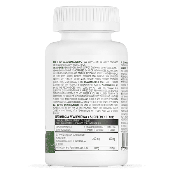 OstroVit KSM-66 Ashwagandha