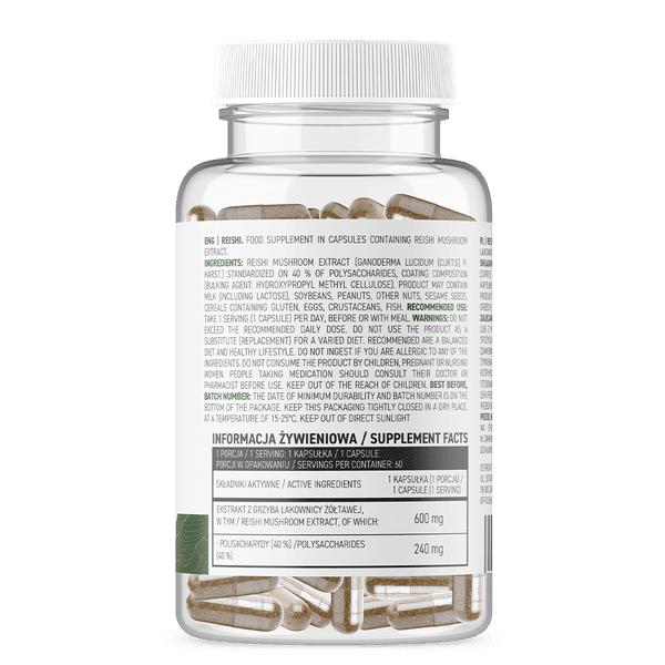 OstroVit Reishi VEGE 60 capsules