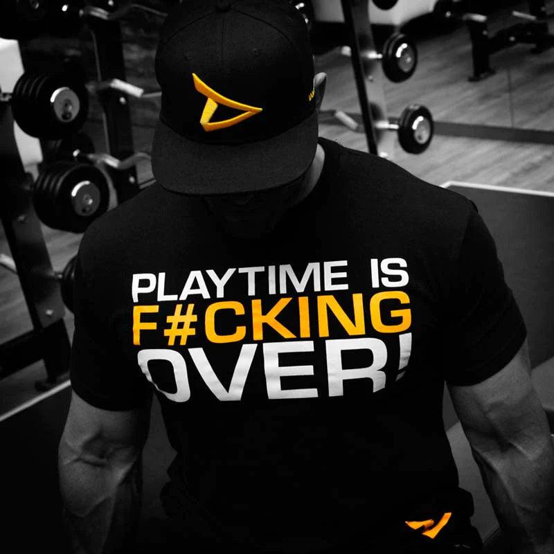 T-Shirt "Playtime is over" - Dedicated Nutrtion