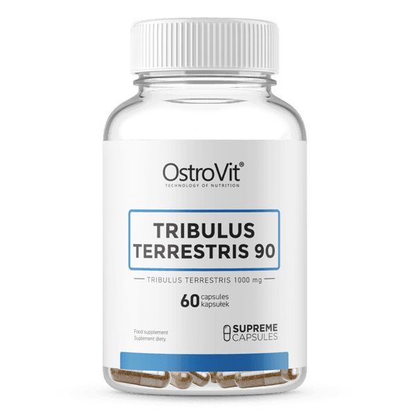 Tribulus Terrestris 90 60 capsules + BeBulk Nutrition Pillendoos