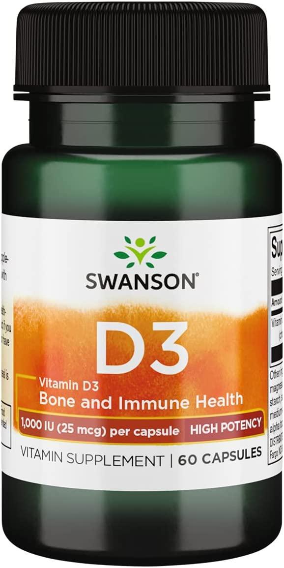 Vitamin D3 - 1000IU - Swanson